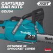 Makita XGT 18 in. 40V max Brushless Electric Battery Chainsaw (Tool Only)