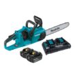 Makita LXT 14 in. 18V X2 (36V) Lithium-Ion Brushless Battery Rear Handle Chain Saw Kit w/ (2) Batteries 5.0Ah, Charger