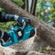 Makita LXT 14 in. 18V X2 (36V) Lithium-Ion Brushless Battery Rear Handle Chain Saw Kit w/ (2) Batteries 5.0Ah, Charger