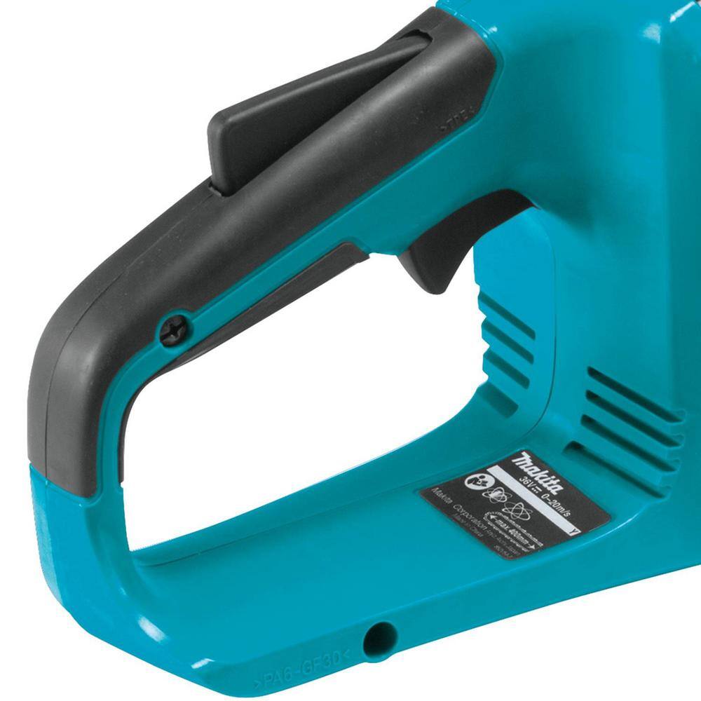 Makita LXT 16 in. 18V X2 (36V) Lithium-Ion Brushless Battery Chain Saw (Tool Only) Makita LXT 16 in. 18V X2 (36V) Lithium-Ion Brushless Battery Chain Saw (Tool Only) - Image 9