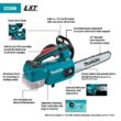 Makita LXT 10 in. 18V Lithium-Ion Brushless Electric Battery Chainsaw Kit (4.0Ah)
