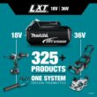 Makita LXT 14 in. 18V X2 (36V) Lithium-Ion Brushless Battery Top Handle Chain Saw (Tool-Only)