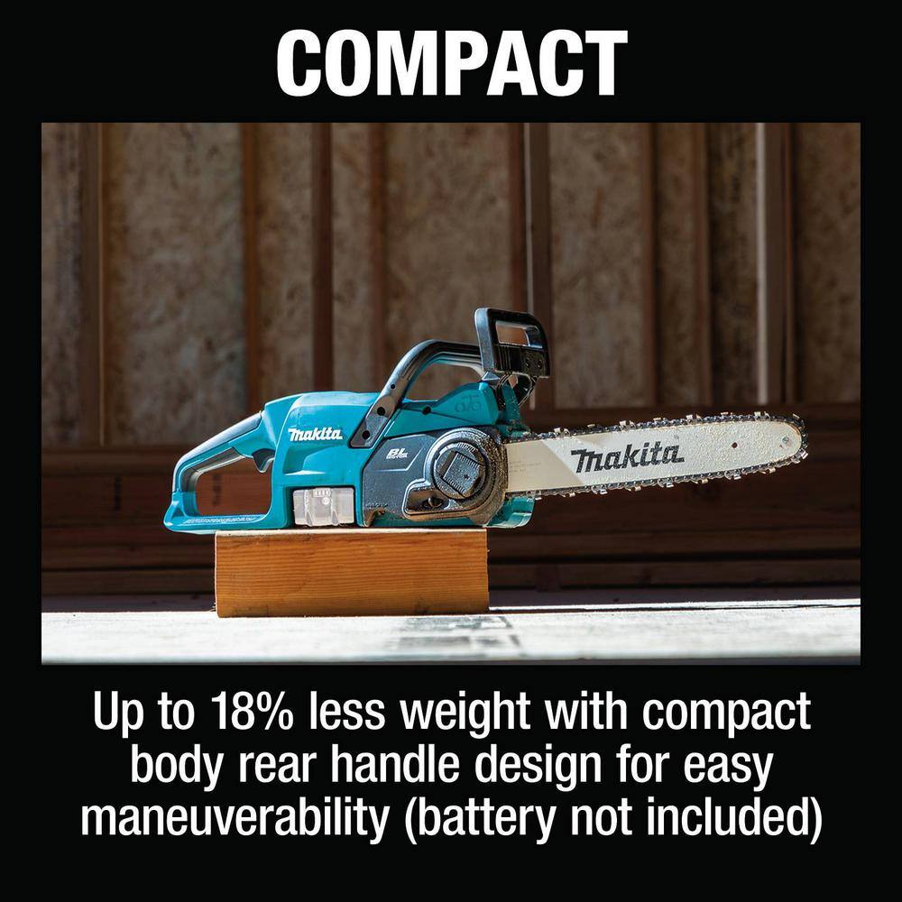Makita LXT 14 in. 18V Lithium-Ion Brushless Battery Electric Chainsaw Makita LXT 14 in. 18V Lithium-Ion Brushless Battery Electric Chainsaw - Image 6
