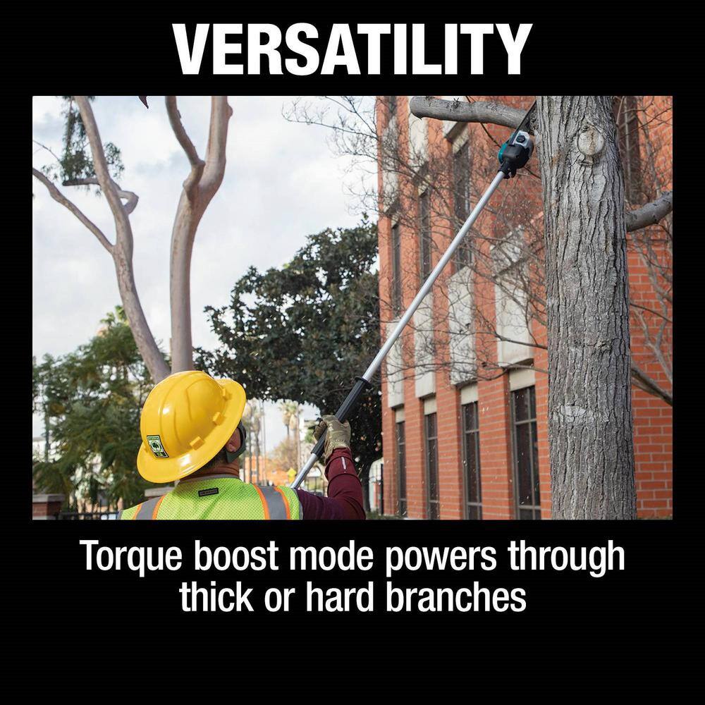 Makita LXT 18V X2 (36V) Lithium-Ion Brushless Cordless 10 in. Pole Saw, 8 ft. L (Tool Only) Makita LXT 18V X2 (36V) Lithium-Ion Brushless Cordless 10 in. Pole Saw, 8 ft. L (Tool Only) - Image 3