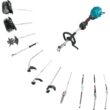 Makita XGT 40V max Brushless Cordless Couple Shaft Power Head Kit with 17 in. String Trimmer Attachment (4.0Ah)