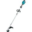 Makita XGT 40V max Brushless Cordless Couple Shaft Power Head Kit with 17 in. String Trimmer Attachment (4.0Ah)