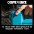 Makita DMP181ZX 18V LXT Lithium-Ion Cordless Electric High-Pressure Portable Inflator (Tool Only)