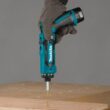 Makita DF012DSE 7.2V Lithium-Ion 1/4 in. Cordless Hex Driver-Drill Kit with Auto-Stop Clutch