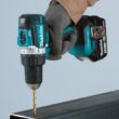 Makita 18V LXT Lithium-Ion Compact Brushless Cordless 1/2 in. Driver-Drill Kit with Two 5.0 Ah Batteries, Charger, Bag