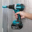 Makita 18V LXT Lithium-Ion Compact Brushless Cordless 1/2 in. Driver-Drill Kit with Two 5.0 Ah Batteries, Charger, Bag