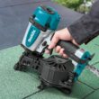 Makita Pneumatic 1-3/4 in. 15 Degree Coil Corded Roofing Nailer