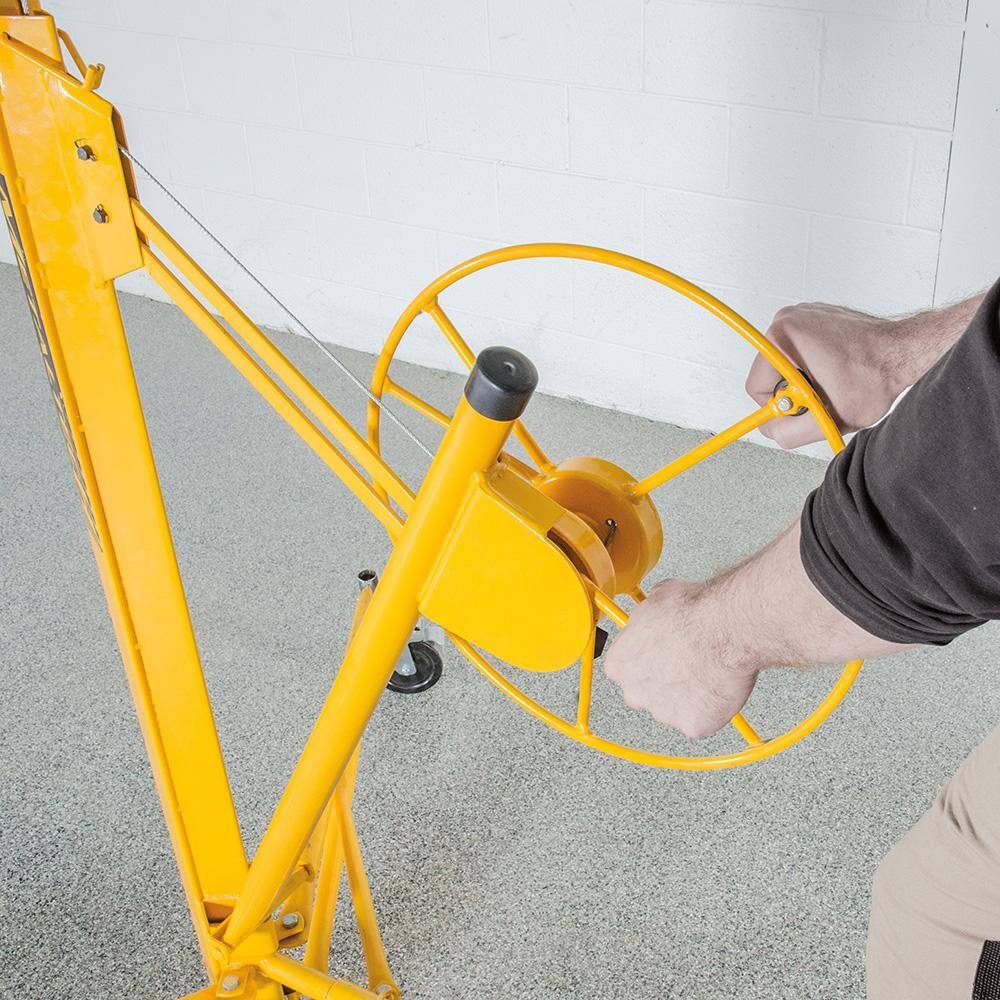 MetalTech 48.4 in. x 57 in. x 58 in. Jobsite Series Drywall Panel Hoist Tool, Panel Sheet Carrier for Wall or Ceiling Installation MetalTech 48.4 in. x 57 in. x 58 in. Jobsite Series Drywall Panel Hoist Tool, Panel Sheet Carrier for Wall or Ceiling Installation - Image 3