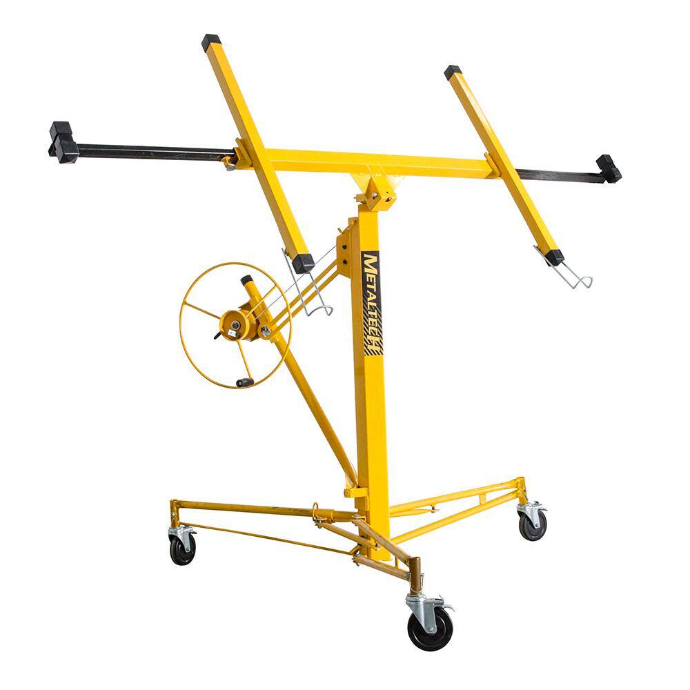 MetalTech 48.4 in. x 57 in. x 58 in. Jobsite Series Drywall Panel Hoist Tool, Panel Sheet Carrier for Wall or Ceiling Installation MetalTech 48.4 in. x 57 in. x 58 in. Jobsite Series Drywall Panel Hoist Tool, Panel Sheet Carrier for Wall or Ceiling Installation