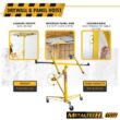 MetalTech 48.4 in. x 57 in. x 58 in. Jobsite Series Drywall Panel Hoist Tool, Panel Sheet Carrier for Wall or Ceiling Installation MetalTech 48.4 in. x 57 in. x 58 in. Jobsite Series Drywall Panel Hoist Tool, Panel Sheet Carrier for Wall or Ceiling Installation