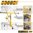 MetalTech 48.4 in. x 57 in. x 58 in. Jobsite Series Drywall Panel Hoist Tool, Panel Sheet Carrier for Wall or Ceiling Installation MetalTech 48.4 in. x 57 in. x 58 in. Jobsite Series Drywall Panel Hoist Tool, Panel Sheet Carrier for Wall or Ceiling Installation