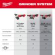 Milwaukee M18 18-Volt Lithium-Ion Brushless Cordless 4-1/2 in./5 in. Grinder with Paddle Switch with 5.0Ah Starter Kit
