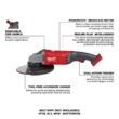 Milwaukee M18 FUEL 18V Lithium-Ion Brushless Cordless 7 in./9 in. Angle Grinder (Tool-Only)