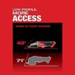 Milwaukee M18 FUEL 18V Lithium-Ion Brushless Cordless 5 in. Flathead Braking Grinder with Paddle Switch No-Lock (Tool-Only)