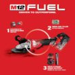 Milwaukee M18 FUEL 18V Lithium-Ion Brushless Cordless 5 in. Flathead Braking Grinder w/Paddle Switch No-Lock and Brushless Grinder Milwaukee M18 FUEL 18V Lithium-Ion Brushless Cordless 5 in. Flathead Braking Grinder w/Paddle Switch No-Lock and Brushless Grinder