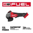 Milwaukee M18 FUEL 18V Lithium-Ion Brushless Cordless 5 in. Flathead Braking Grinder w/Paddle Switch No-Lock and Brushless Grinder Milwaukee M18 FUEL 18V Lithium-Ion Brushless Cordless 5 in. Flathead Braking Grinder w/Paddle Switch No-Lock and Brushless Grinder
