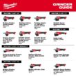 Milwaukee M18 FUEL 18-Volt Lith-Ion Brushless Cordless 4-1/2 in./6 in. Braking Grinder w/ Paddle Switch w/ 4-1/2 in./5 in. Grinder