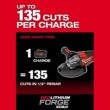 Milwaukee M18 FUEL 18-Volt Lith-Ion Brushless Cordless 4-1/2 in./6 in. Grinder with M18 REDLITHIUM FORGE XC 8.0 Ah Battery Milwaukee M18 FUEL 18-Volt Lith-Ion Brushless Cordless 4-1/2 in./6 in. Grinder with M18 REDLITHIUM FORGE XC 8.0 Ah Battery