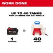 Milwaukee M18 18V 4 Gal. Cordless Battery Powered Water Supply Sprayer Kit w/ Switch Tank Interchangeable Capability Milwaukee M18 18V 4 Gal. Cordless Battery Powered Water Supply Sprayer Kit w/ Switch Tank Interchangeable Capability