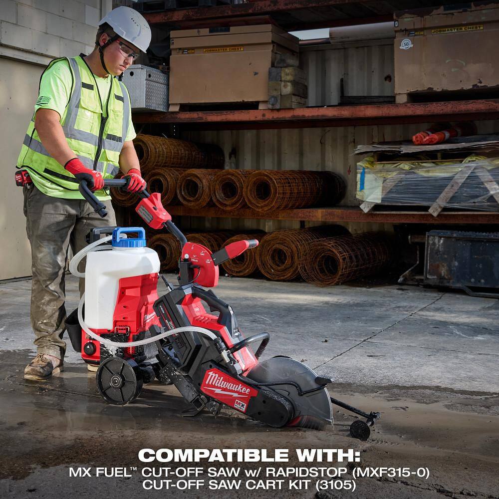 Milwaukee M18 18V 4 Gal. Cordless Battery Powered Water Supply Sprayer Kit w/ Switch Tank Interchangeable Capability Milwaukee M18 18V 4 Gal. Cordless Battery Powered Water Supply Sprayer Kit w/ Switch Tank Interchangeable Capability - Image 6