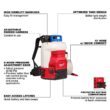 Milwaukee M18 18V 4 Gal. Cordless Battery Powered Water Supply Sprayer Kit w/ Switch Tank Interchangeable Capability Milwaukee M18 18V 4 Gal. Cordless Battery Powered Water Supply Sprayer Kit w/ Switch Tank Interchangeable Capability