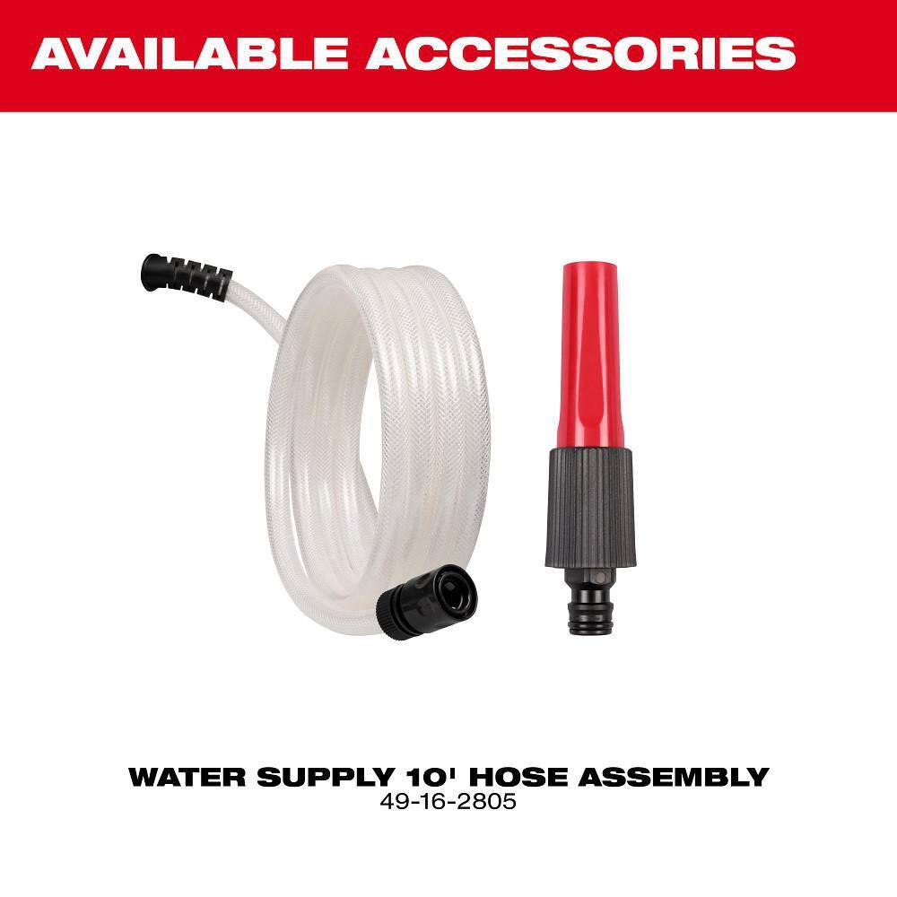 Milwaukee M18 18V 4 Gal. Cordless Battery Powered Water Supply Sprayer Kit w/ Switch Tank Interchangeable Capability Milwaukee M18 18V 4 Gal. Cordless Battery Powered Water Supply Sprayer Kit w/ Switch Tank Interchangeable Capability - Image 3