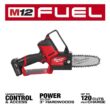 Milwaukee M12 FUEL 6 in. 12V Lithium-Ion Brushless Electric Cordless Pole Saw Pruning Saw HATCHET with M12 6.0 Ah Battery Milwaukee M12 FUEL 6 in. 12V Lithium-Ion Brushless Electric Cordless Pole Saw Pruning Saw HATCHET with M12 6.0 Ah Battery