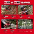 Milwaukee M18 FUEL 16 in. 18V Lithium-Ion Brushless Battery Chainsaw (Tool-Only)(2-Tool)