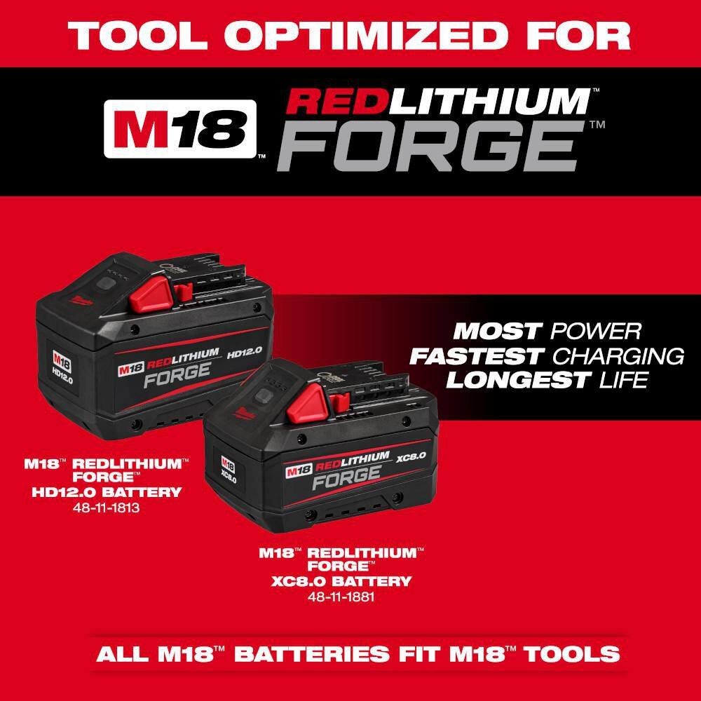 Milwaukee M18 FUEL 18V 16 in. Brushless Cordless Battery Powered Chainsaw with (1) 8.0 Ah FORGE Battery Milwaukee M18 FUEL 18V 16 in. Brushless Cordless Battery Powered Chainsaw with (1) 8.0 Ah FORGE Battery - Image 5