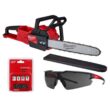Milwaukee M18 FUEL 16 in. 18V Brushless Electric Battery Chainsaw (Tool-Only) with Extra 16 in. Chain & Tinted Safety Glasses