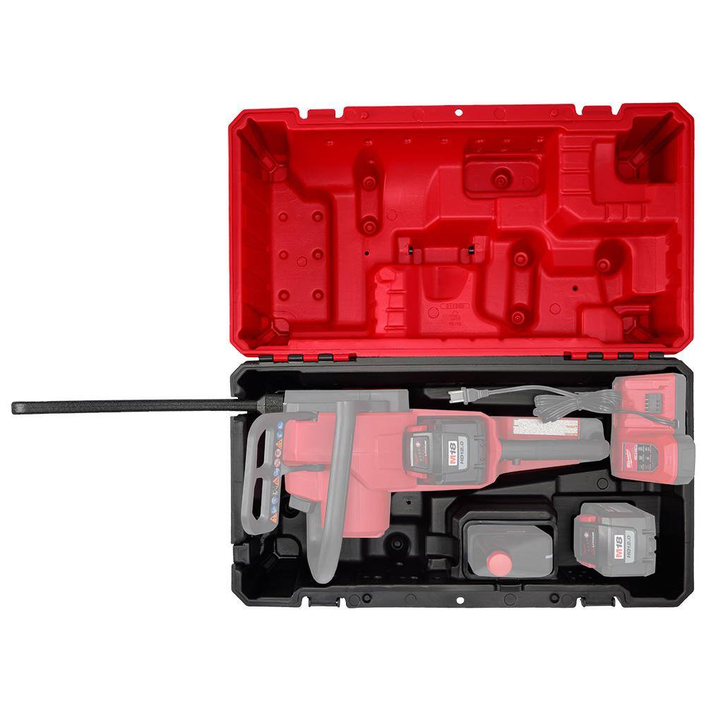 Milwaukee M18 FUEL 16 in. 18-Volt Lithium-Ion Brushless Cordless Chainsaw (Tool-Only) with Chainsaw Case & 16 in. Chainsaw Chain Milwaukee M18 FUEL 16 in. 18-Volt Lithium-Ion Brushless Cordless Chainsaw (Tool-Only) with Chainsaw Case & 16 in. Chainsaw Chain - Image 7