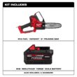 Milwaukee M18 FUEL 18V Brushless Cordless Battery 8 in. HATCHET Pruning Saw w/M18 REDLITHIUM FORGE XC 8.0 Ah Battery Pack