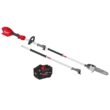 Milwaukee M18 FUEL 18V 10 in. Brushless Cordless QUIK-LOK Battery Powered Pole Saw w/ 12.0 Ah FORGE Battery