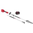 Milwaukee M18 FUEL 18V 10 in. Brushless Cordless Battery Powered QUIK-LOK Pole Saw w/ Attachment Capability, 6.0 Ah FORGE Battery