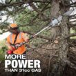 Milwaukee M18 FUEL 18V 10 in. Brushless Cordless Battery Powered QUIK-LOK Pole Saw w/ Attachment Capability, 6.0 Ah FORGE Battery