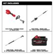 Milwaukee M18 FUEL 18V 10 in. Brushless Cordless Battery Powered QUIK-LOK Pole Saw w/ Attachment Capability, 8.0 Ah FORGE Battery