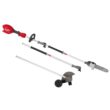 Milwaukee M18 FUEL 18V 10 in. Brushless Cordless Battery Powered QUIK-LOK Pole Saw w/ Edger Attachment