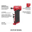 Milwaukee M12 FUEL 12V Lithium-Ion Brushless Cordless 1/4 in. Right Angle Die Grinder with XC Battery Pack 4.0 Ah and Starter Kit Milwaukee M12 FUEL 12V Lithium-Ion Brushless Cordless 1/4 in. Right Angle Die Grinder with XC Battery Pack 4.0 Ah and Starter Kit