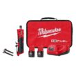 Milwaukee M12 FUEL 12V Lithium-Ion Brushless Cordless 1/4 in. Straight Die Grinder Kit with Two 2.0 Ah Batteries