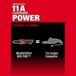 Milwaukee M18 FUEL 18V Lithium-Ion Brushless Cordless 1/4 in. Braking Die Grinder Slide Switch w/M18 3/8 in. Impact Wrench