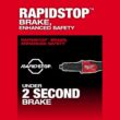 Milwaukee M18 FUEL 18V Lithium-Ion Brushless Cordless 1/4 in. Braking Die Grinder Slide Switch w/M18 3/8 in. Impact Wrench