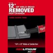 Milwaukee M18 FUEL 18V Lithium-Ion Brushless Cordless 1/4 in. Braking Die Grinder (Tool-Only) w/Mid Torque 1/2 in. Impact Wrench