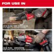 Milwaukee M18 FUEL 18V Lithium-Ion Brushless Cordless 1/4 in. Braking Die Grinder (Tool-Only) w/Mid Torque 1/2 in. Impact Wrench