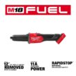 Milwaukee M18 FUEL 18V Lithium-Ion Brushless Cordless 1/4 in. Braking Die Grinder (Tool-Only) w/Mid Torque 1/2 in. Impact Wrench