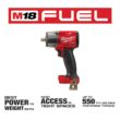 Milwaukee M18 FUEL 18V Lithium-Ion Brushless Cordless 1/4 in. Braking Die Grinder (Tool-Only) w/Mid Torque 1/2 in. Impact Wrench
