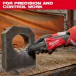 Milwaukee M18 FUEL 18-Volt Lithium-Ion Brushless Cordless 2-3 in. Variable Speed Die Grinder Paddle Switch w/5.0Ah Battery